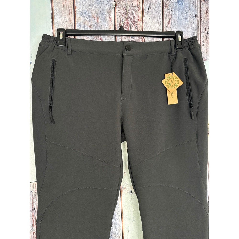 Northbound Gear Womens Adventure V2 Dark Gray Fleece Lined Hiking Pants SZ 16 XL - Picture 2 of 7